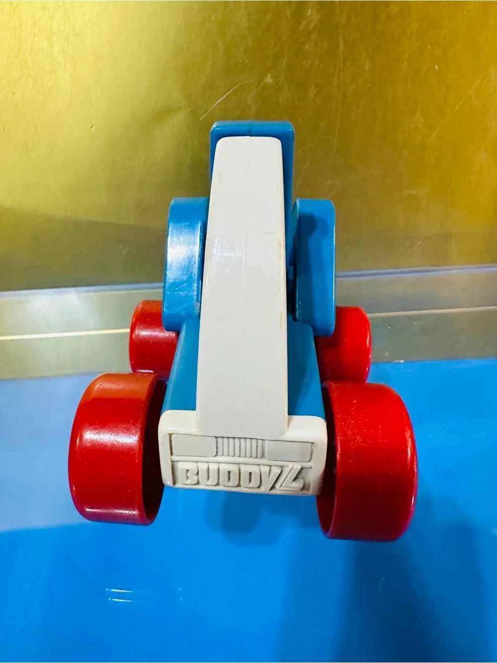 Buddy L Vintage 1987 My First Buddy’s Bulldozer Scooper Preschool 8” Vehicle